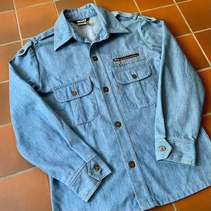 Vintage Levi’s 70s Denim Jean Shirt